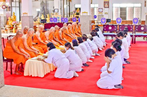 พิธีอุปสมบทวัดป่าโมกวรวิหาร อ.ป่าโมก จ.อ่างทอง รับบุญจัดงานโดยสำนักศรัทธาภิบาล เมื่อวันที่ 7 ธันวาคม พ.ศ.2565