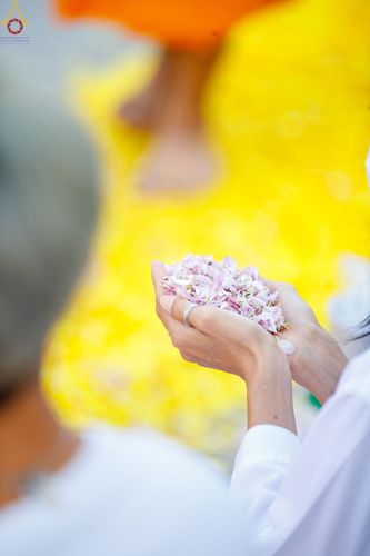 ภาพ No.72425:พิธีต้อนรับพระธรรมยาตรา ในโครงการธรรมยาตรากตัญญูบูชา มหาปูชนียาจารย์ พระมงคลเทพมุนี(สด จนฺทสโร) พระผู้ปราบมาร อนุสรณ์สถาน 7 แห่ง ปีที่ 11 วันที่ 18 มกราคม พ.ศ. 2566 ณ อนุสรณ์สถานลำดับที่ 4 สถานที่เกิดด้วยกายธรรม วัดโบสถ์ (บน) บางคูเวียง อ.บางกรวย จ.นนทบุ