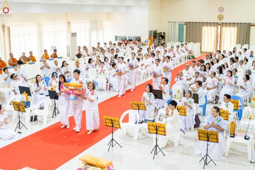 ภาพ No.336142:วันที่ 20 มิถุนายน พ.ศ.2569 พิธีทอดผ้าป่า ส่งเสริมงานพระพุทธศาสนา , พิธีเจริญพระพุทธมนต์เนื่องในวาระครบรอบ 14 ปี ธรรมอุทยานบ้านแป้ง อ.พรหมบุรี จ.สิงห์บุรี