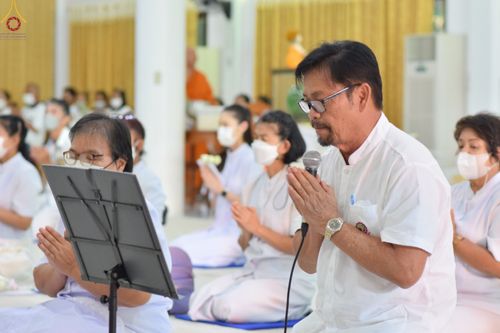 ภาพ No.67021:พิธีอุปสมบทวัดพันเสด็จนอก อ.ศรีราชา จ.ชลบุรี รับบุญจัดงานโดย สำนักพัฒนาเยาวชนโลก เมื่อวันที่ 7 ธันวาคม พ.ศ. 2565