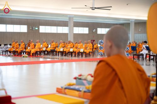 ภาพ No.346724:วันพฤหัสบดี 27 สิงหาคม พ.ศ.2569 พิธีมอบรางวัลแก่สามเณรทรงพระปาฏิโมกข์ปีที่ 4/2569