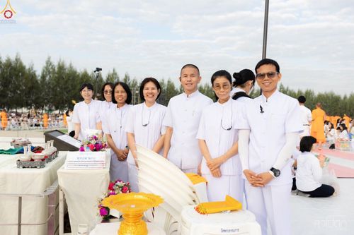 ภาพ No.306726:ภาพเบื้องหลังอาสาสมัครรวมใจ ชุดที่ 5 ในโครงการธรรมยาตรา กตัญญูบูชา มหาปูชนียาจารย์ พระมงคลเทพมุนี(สด จนฺทสโร) พระผู้ปราบมาร อนุสรณ์สถาน 7 แห่ง ปีที่ 14
