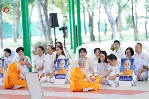 ภาพ No.286651:วันเสาร์ที่ 12 กรกฏาคม พ.ศ.2568 พิธีบรรพชาอุปสมบท  โครงการบรรพชาอุปสมบทหมู่ ธรรมทายาทนานาชาติ(ภาคภาษาจีน), โครงการบรรพชาสามเณร โรงเรียนนานาชาติ รุ่นที 14