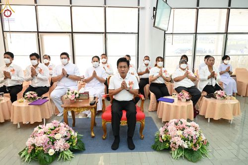 ภาพ No.77347:โครงการเสริมสร้างมาตรฐานคุณธรรมจริยธรรมของพนักงาน และลูกจ้างเทศบาลเมืองคลองหลวง ประจำปีงบประมาณ พ.ศ.๒๕๖๖  วันอังคารที่ ๒๘ กุมภาพันธ์ พ.ศ.๒๕๖๖  ณ วัดพระธรรมกาย อ.คลองหลวง จ.ปทุมธานี