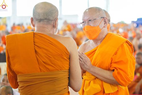 ภาพ No.85109:บรรยากาศการต้อนรับพระสังฆาธิการทั่วประเทศ และพิธีบูชาข้าวพระในวันสมาธิโลก วันอาทิตย์ต้นเดือนที่ 6 สิงหาคม พ.ศ. 2566 ณ สภาธรรมกายสากล วัดพระธรรมกาย