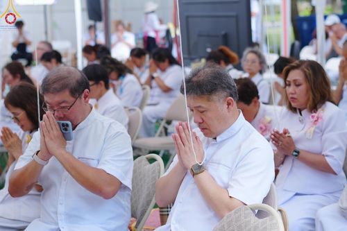 ภาพ No.144933:พิธีประดิษฐานลูกนิมิตมหาสมบัติ ผูกสีมาสถาปนาอุโบสถ บูชาธรรม ๘๐ ปี หลวงพ่อธัมมชโย วันอาทิตย์ที่ ๓๐ มิถุนายน พ.ศ. ๒๕๖๗ วัดพระธรรมกายนิวเจอร์ซี ประเทศสหรัฐอเมริกา