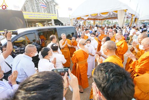 ภาพ No.79553:พิธีเททองหล่อพระประธาน ประจำอุโบสถวัดสายสุวพรรณ ณ มณฑลพิธีฯ ธรรมอุทยาน สัตตมหาสถาน หน้าอุโบสถวัดสายสุวพรรณ ต.คลองสี่ อ.คลองหลวง จ.ปทุมธานี วันเสาร์ที่ 1 เมษายน พ.ศ. 2566