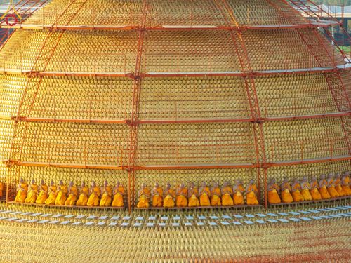 ภาพ No.194524:พิธีปฐมเริ่มสุวรรณรังสรรค์มหาธรรมกายเจดีย์ วันจันทร์ที่ 13 มกราคม พ.ศ. 2568 ณ มหาธรรมกายเจดีย์ วัดพระธรรมกาย จ.ปทุมธานี