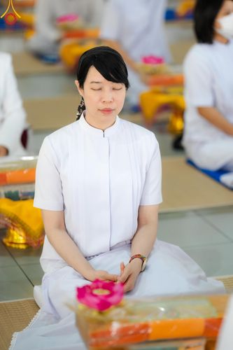 ภาพ No.143210:พิธีถวายภัตตาหารเพื่อเป็นกำลังแห่งการเข้าถึงธรรม ของพระภิกษุสามเณร วัดพระธรรมกาย วันเสาร์ที่ 6 กรกฏาคม พ.ศ. 2567 ณ หอฉันคุณยายอาจารย์ วัดพระธรรมกาย จ.ปทุมธานี