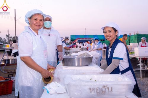 ภาพ No.116529:พิธีถวายภัตตาหารเป็นสังฆทาน แด่คณะพระธรรมยาตรา ปีที่ 12 วันที่ 22 มกราคม พ.ศ. 2567 ณ อนุสรณ์สถานบางนางแท่น จ.นครปฐม