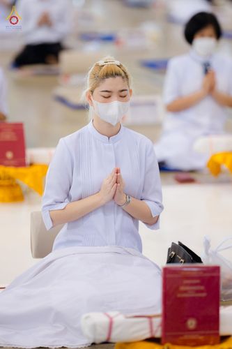 ภาพ No.80549:พิธีถวายทุนสนับสนุนการสร้าง พระไตรปิฎกฉบับธรรมชัย วันเสาร์ที่ 29 เมษายน พ.ศ. 2566 ณ สภาธรรมกายสากล วัดพระธรรมกาย