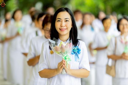 ภาพ No.227390:วันเสาร์ที่ 31 พฤษภาคม พ.ศ. 2568 พิธีเวียนประทักษิณรอบพระอุโบสถ ในพิธีอุปสมบท สามเณรเตรียม DCI รุ่นที่ 22 ณ อุโบสถพระไตรปิฎก วัดพระธรรมกาย