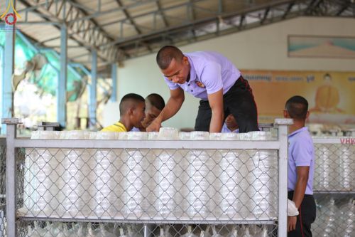 ภาพ No.127479:V.31 ทุ่มเทเพื่อบางกล่ำ การเตรียมงานของเจ้าหน้าที่หน่วยงานต่างๆ  เพื่องานธรรมยาตราอัญเชิญพระบรมสารีริกธาตุ ประดิษฐาน ณ มหารัตนเจดีย์สิริปทุมสวรรค์ (เจดีย์อริยพุทธะ 5 พระองค์) ณ ศูนย์ปฏิบัติธรรมภาคใต้ อ.บางกล่ำ จ.สงขลา ระหว่างวันที่ 9-10 มีนาคม พ.ศ. 2567