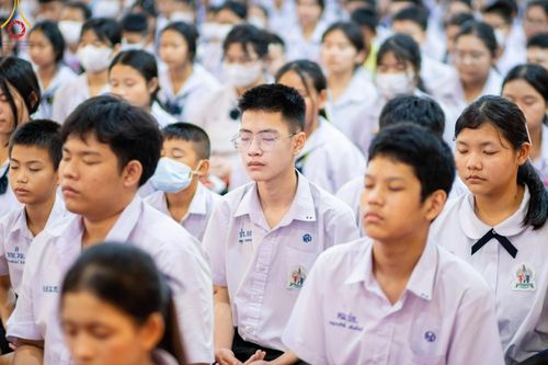 ภาพ No.184929:กิจกรรมวันรวมพลังเด็กดี V-Star ผู้นำฟื้นฟูศีลธรรมโลก กรุงเทพมหานคร ณ วัดมหาธาตุยุวราชรังสฤษฎิ์ราชวรมหาวิหาร กรุงเทพมหานคร ในวันที่ 13 ธันวาคม พ.ศ. 2567