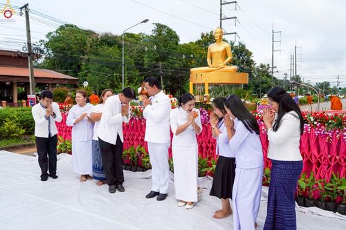 ภาพ No.229879:วันพฤหัสบดีที่ 26 มิถุนายน พ.ศ. 2568 พิธีตักบาตรพระ 1,165 รูป ฉลองก่อตั้งเมืองวานรนิวาส ครบรอบ 164 ปี ณ ถนนวานรนิวาส-อากาศอำนวย อ.วานรนิวาส จ.สกลนคร