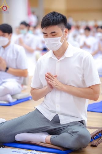 ภาพ No.138829:พิธีถวายกองทุนสนับสนุน การสร้างพระไตรปิฎกฉบับธรรมชัย และอนุรักษ์คัมภีร์ใบลาน น้อมบูชาธรรมหลวงพ่อธัมมชโย 80 ปี ณ ห้องแก้วสารพัดนึก 2 วัดพระธรรมกาย วันเสาร์ที่ 1 มิถุนายน พศ. 2567