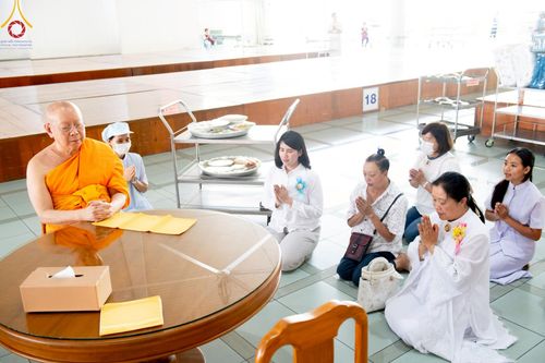 ภาพ No.213298:วันศุกร์ที่ 28 มีนาคม พ.ศ. 2568 (วันพระ แรม 15 ค่ำ เดือน 4) พิธีบุพเปตพลี ครั้งที่ 161 ร่วมอุทิศบุญแด่หมู่ญาติที่ล่วงลับไปแล้ว และสืบทอดอายุพระพุทธศาสนา ณ หอฉันคุณยายอาจารย์ฯ วัดพระธรรมกาย