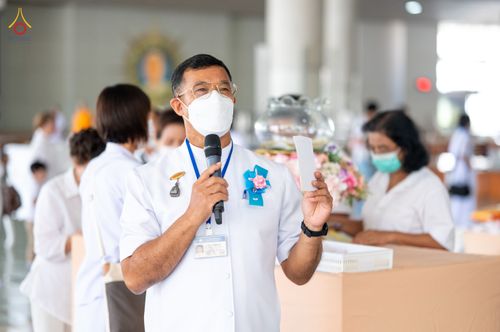 ภาพ No.90544:พิธีบุพเปตพลี  ครั้งที่ 141 ร่วมอุทิศบุญแด่หมู่ญาติที่ล่วงลับไปแล้ว และสืบทอดอายุพระพุทธศาสนา วันพฤหัสบดีที่ 14 ตุลาคม พ.ศ.2566 วันพระแรม 15 ค่ำ เดือน 10 ณ หอฉันคุณยายอาจารย์ฯ วัดพระธรรมกาย