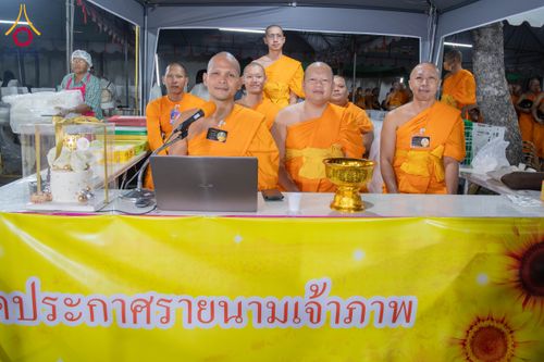 ภาพ No.287980:วันที่ 4 มกราคม พ.ศ. 2569 พิธีถวายภัตตาหารเป็นสังฆทาน แด่พระธรรมยาตรา ในโครงการธรรมยาตรา กตัญญูบูชา มหาปูชนียาจารย์ พระมงคลเทพมุนี(สด จนฺทสโร) พระผู้ปราบมาร อนุสรณ์สถาน 7 แห่ง ปีที่ 14 ณ อนุสรณ์สถานมหาวิหารพระมงคลเทพมุนี (โลตัสแลนด์) อ.สองพี่น้อง จ.สุพรร