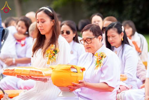 ภาพ No.336782:วันที่ 14 มิถุนายน พ.ศ. 2569 พิธีอุปสมบทธรรมทายาท นานาชาติยุโรปรุ่นที่ 11 เบลเยียม
