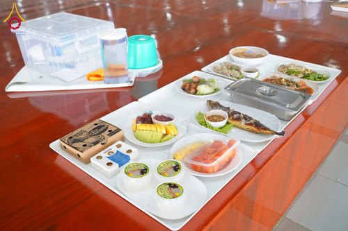 ภาพ No.310089:วันที่ 7 กุมภาพันธ์ พ.ศ. 2569 พิธีถวายภัตตาหารเมนูสวรรค์ เพื่อการบรรลุธรรม ณ หอฉันคุณยายอาจารย์ฯ วัดพระธรรมกาย