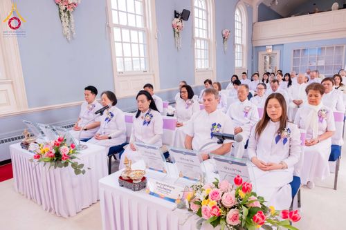 ภาพ No.318977:วันที่ 29 มีนาคม พ.ศ.2569 พิธีทอดผ้าป่าวัดพระธรรมกาย 20 ศูนย์สาขา และการประชุมภาคพื้นอเมริกา ไตรมาสที่ 1/2569 วัดพระธรรมกายชิคาโก ประเทศสหรัฐอเมริกา