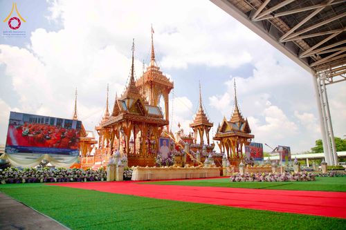 ภาพ No.316501:วันอาทิตย์ที่ 29 มีนาคม พ.ศ. 2569 พิธีทอดผ้าบังสุกุลและพิธีชำระร่าง โยมพ่อณรงค์ จินตมากุล  สิริอายุ 99 ปี 11 เดือน โยมบิดา พระครูปลัดรัตนวีรวัฒน์ (รังสฤษดิ์ อิทฺธิจินตโก) ที่ปรึกษาเจ้าคณะจังหวัดปทุมธานี เจ้าอาวาสวัดพระธรรมกาย  ณ ฌาปนสถานชั่วคราว ทางเข้า 