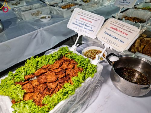 ภาพ No.106334:พิธีถวายภัตตาหารเป็นสังฆทาน แด่คณะพระธรรมยาตราฯ ในโครงการธรรมยาตรากตัญญูบูชา มหาปูชนียาจารย์ พระมงคลเทพมุนี(สด จนฺทสโร) พระผู้ปราบมาร อนุสรณ์สถาน 7 แห่ง ปีที่ 12 วันที่ 5 มกราคม พ.ศ. 2567 ณ อนุสรณ์สถานโลตัสแลนด์ จ.สุพรรณบุรี