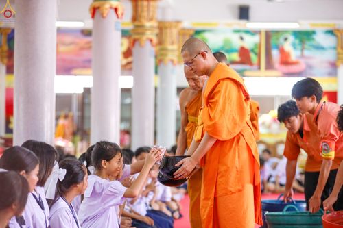 ภาพ No.338525:วันที่ 2-3 กรกฎาคม พ.ศ.2569 โครงการอบรมคุณธรรม จริยธรรมและความดีสากล ประจำปีการศึกษา2569 นักเรียนกว่า 150 คน  ณ วัดราษฎร์บูรณะ (วัดบางปลา) ต.บางปลา อ.บางพลี จ.สมุทรปราการ