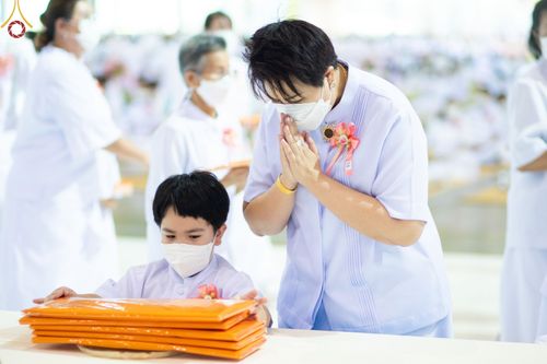 ภาพ No.65310:พิธีทอดผ้าป่า ในวันอาทิตย์ต้นเดือนที่ 4 ธันวาคม พ.ศ. 2565 ณ วัดพระธรรมกาย จ.ปทุมธานี