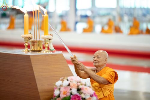 ภาพ No.64371:พิธีบรรพชาสามเณรธรรมทายาท โครงการอุปสมบทบูชาธรรมมหาปูชนียาจารย์ วันเสาร์ที่ 26 พฤศจิกายน พ.ศ. 2565 ณ วัดพระธรรมกาย จ.ปทุมธานี