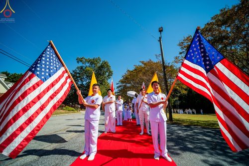 ภาพ No.63992:พิธีทอดกฐินสามัคคี ประจำปีพุทธศักราช 2565 ณ วัดพระธรรมกายจอร์เจีย ประเทศสหรัฐอเมริกา วันอาทิตย์ที่  23  ตุลาคม  พ.ศ. 2565