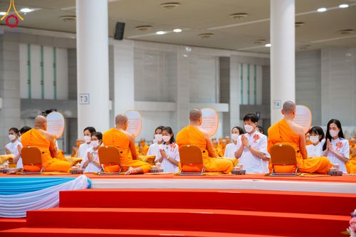 ภาพ No.90668:พิธีบำเพ็ญกุศลสวดพระอภิธรรม อุบาสกถาวร พรหมถาวร (อุบาสกผู้ปั้นพระ) วันอาทิตย์ที่ 15 ตุลาคม พ.ศ. 2566 ณ ห้องแก้วสารพัดนึก 1 สภาธรรมกายสากล วัดพระธรรมกาย จ.ปทุมธานี