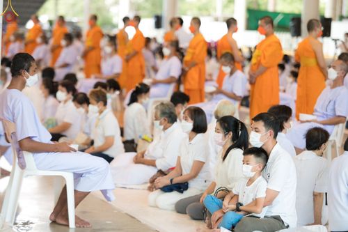 ภาพ No.63620:พิธีปลงผมนาคธรรมทายาท โครงการอุปสมบทบูชาธรรม มหาปูชนียาจารย์ประจำปี 2565 วันที่ 19 พฤศจิกายน พ.ศ. 2565 ณ สภาธรรมกายสากล วัดพระธรรมกาย
