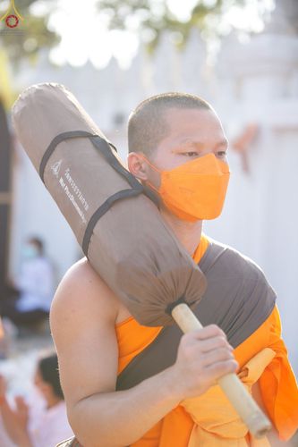 ภาพ No.70706:พิธีต้อนรับพระธรรมยาตรา ในโครงการธรรมยาตรากตัญญูบูชา มหาปูชนียาจารย์ พระมงคลเทพมุนี(สด จนฺทสโร) พระผู้ปราบมาร อนุสรณ์สถาน 7 แห่ง ปีที่ 11 วันที่ 14 มกราคม พ.ศ. 2566 ณ อนุสรณ์สถานลำดับที่ 3 สถานที่เกิดในเพศสมณะ วัดสองพี่น้อง อ.สองพี่น้อง จ.สุพรรณบุรี