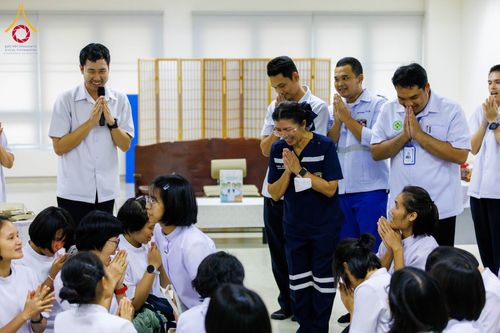 ภาพ No.346209:วันศุกร์ที่ 28 สิงหาคม พ.ศ 2569  บุคลากรใหม่รุ่นที่ 29 เยี่ยมชมศูนย์การแพทย์บุญรักษา ณ วัดพระธรรมกาย