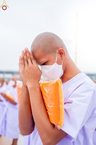 ภาพ No.64411:พิธีบรรพชาสามเณรธรรมทายาท โครงการอุปสมบทบูชาธรรมมหาปูชนียาจารย์ วันเสาร์ที่ 26 พฤศจิกายน พ.ศ. 2565 ณ วัดพระธรรมกาย จ.ปทุมธานี