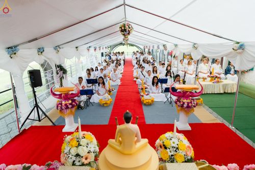 ภาพ No.286200:วันที่ 13 กรกฎาคม พ.ศ. 2568  พิธีทอดผ้าป่าฉลอง 13 ปี  วัดพระธรรมกายสวิตเซอร์แลนด์