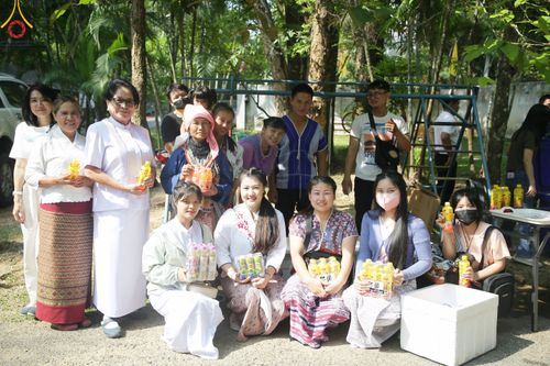 ภาพ No.81285:พระภิกษุ สามเณร วัดบ้านขุน  ธรรมยาตราฉลองแชมป์บาลี ของคณะสงฆ์ภาค 7 ประจำปี 2566 วันเสาร์ที่ 27 พฤษภาคม พ.ศ. 2566