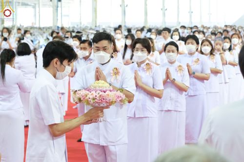 ภาพ No.77498:พิธีหล่อพระบรมพุทธเจ้า วัน อาทิตย์ที่ 12 มีนาคม พ.ศ. 2566 ณ วัดพระธรรมกาย จ.ปทุมธานี