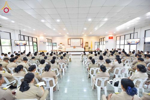 ภาพ No.344116:วันจันทร์ที่ 10 สิงหาคม พ.ศ. 2569  วัดพระธรรมกาย มูลนิธิธรรมกาย และคณะศิษย์ฯ ร่วมส่งแรงใจ “นักปกครองท้องที่ของประชาชน” เนื่องในวันกำนัน ผู้ใหญ่บ้าน 2569 พร้อมร่วมยินดีรางวัลแห่งความภาคภูมิใจของชาวอำเภอคลองหลวง