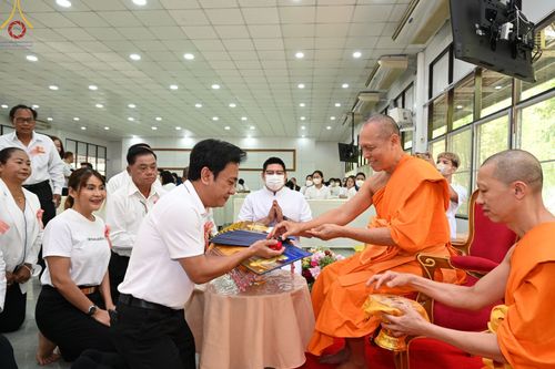 ภาพ No.77355:โครงการเสริมสร้างมาตรฐานคุณธรรมจริยธรรมของพนักงาน และลูกจ้างเทศบาลเมืองคลองหลวง ประจำปีงบประมาณ พ.ศ.๒๕๖๖  วันอังคารที่ ๒๘ กุมภาพันธ์ พ.ศ.๒๕๖๖  ณ วัดพระธรรมกาย อ.คลองหลวง จ.ปทุมธานี