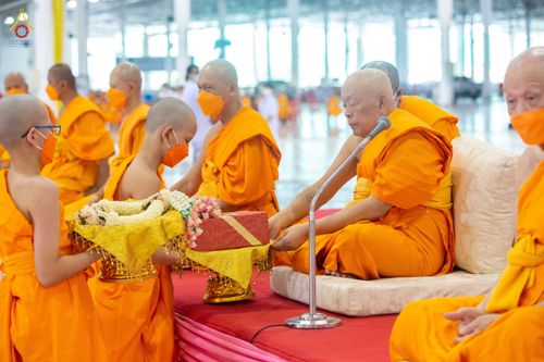 ภาพ No.79933:พิธีขอบรรพชา , พิธีคล้องอังสะ พิธีขอสรณคมน์และศีล , พิธีขอนิสสัย ในโครงการบรรพชาสามเณรฟื้นฟูพระพุทธศาสนาทั่วไทย วันเสาร์ที่ 8 เมษายน พ.ศ.2566