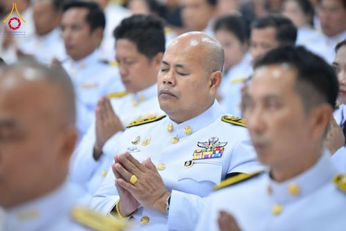 ภาพ No.280662:วันศุกร์ที่ 12 ธันวาคม พ.ศ.2568 พิธีบำเพ็ญกุศลปัญญาสมวาร (50 วัน) อุทิศถวายพระราชกุศลแด่ “พระพันปีหลวง” ณ วัดพระธรรมกาย