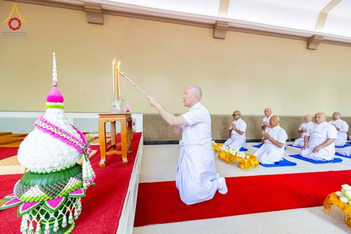 ภาพ No.336775:วันที่ 14 มิถุนายน พ.ศ. 2569 พิธีอุปสมบทธรรมทายาท นานาชาติยุโรปรุ่นที่ 11 เบลเยียม