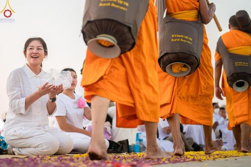 ภาพ No.116774:พิธีต้อนรับพระธรรมยาตรา ปีที่ 12 ณ อนุสรณ์สถานบางปลา จ.นครปฐม วันที่ 21 มกราคม พ.ศ. 2567