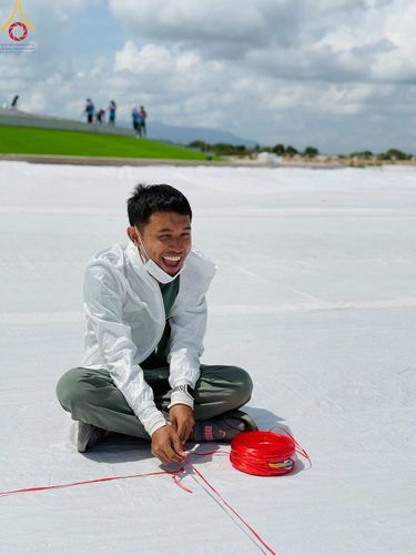 ภาพ No.211294:วันเสาร์ที่ 15 มีนาคม พ.ศ. 2568  การเตรียมงานของเจ้าหน้าที่ เพื่องานฉลองปทุมเจดีย์ ณ ศูนย์อบรมเยาวชนปัตตานี