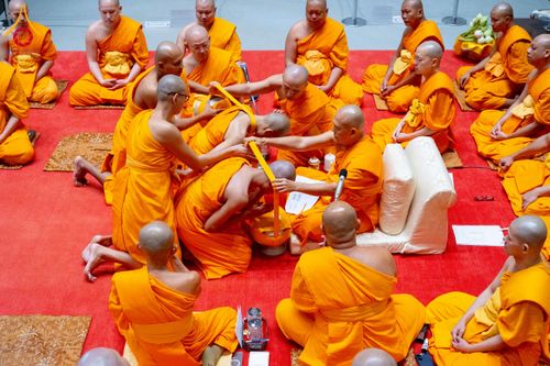 ภาพ No.256337:วันที่ 4 ตุลาคม พ.ศ. 2568 พิธีบรรพชาอุปสมบท  โครงการอุปสมบทหมู่บูชาธรรม 141 ปี  พระมงคลเทพมุนี (สด จนฺทสโร) ณ โบสถ์พระไตรปิฏก วัดพระธรรมกาย จ.ปทุมธานี