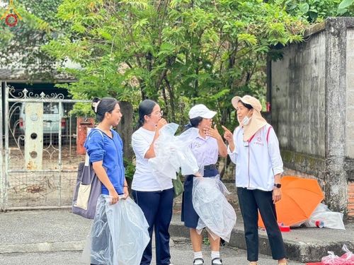 ภาพ No.128789:V.33 รวมพลังเพื่อบางกล่ำ การเตรียมงานของเจ้าหน้าที่หน่วยงานต่างๆ เพื่องานธรรมยาตราอัญเชิญพระบรมสารีริกธาตุ ประดิษฐาน ณ มหารัตนเจดีย์สิริปทุมสวรรค์ (เจดีย์อริยพุทธะ 5 พระองค์) ศูนย์ปฏิบัติธรรมภาคใต้ อ.บางกล่ำ จ.สงขลา ระหว่างวันที่ 9-10 มีนาคม พ.ศ. 2567