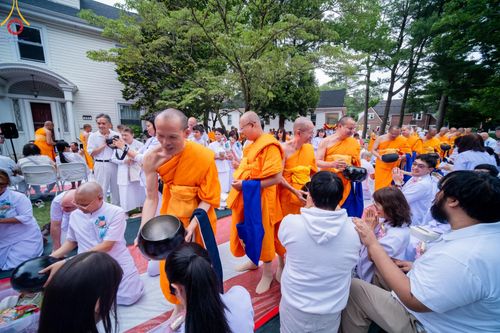 ภาพ No.144809:พิธีประดิษฐานลูกนิมิตมหาสมบัติ ผูกสีมาสถาปนาอุโบสถ บูชาธรรม ๘๐ ปี หลวงพ่อธัมมชโย วันอาทิตย์ที่ ๓๐ มิถุนายน พ.ศ. ๒๕๖๗ วัดพระธรรมกายนิวเจอร์ซี ประเทศสหรัฐอเมริกา